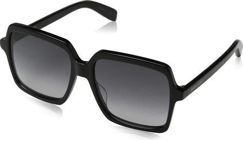 Saint Laurent SL 174 Sunglasses 001 Black / Grey Gradient Lens 